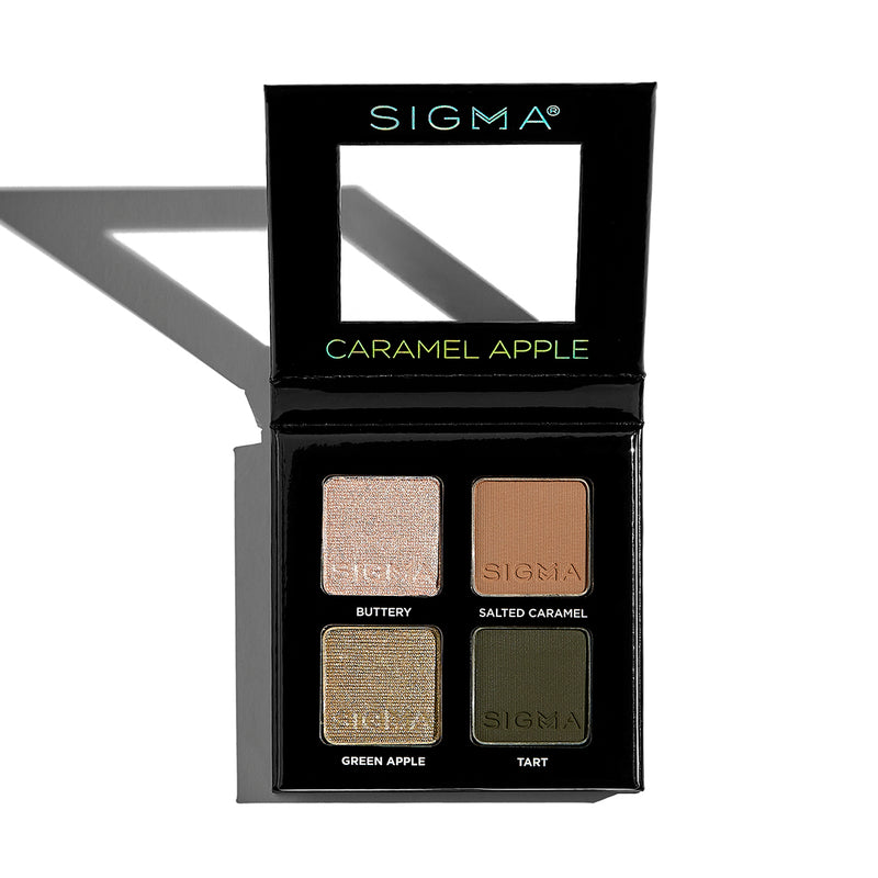 CARAMEL APPLE EYESHADOW QUAD OPEN