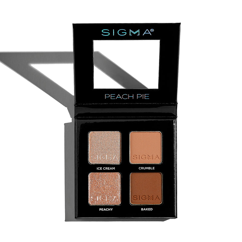 PEACH PIE EYESHADOW QUAD OPEN