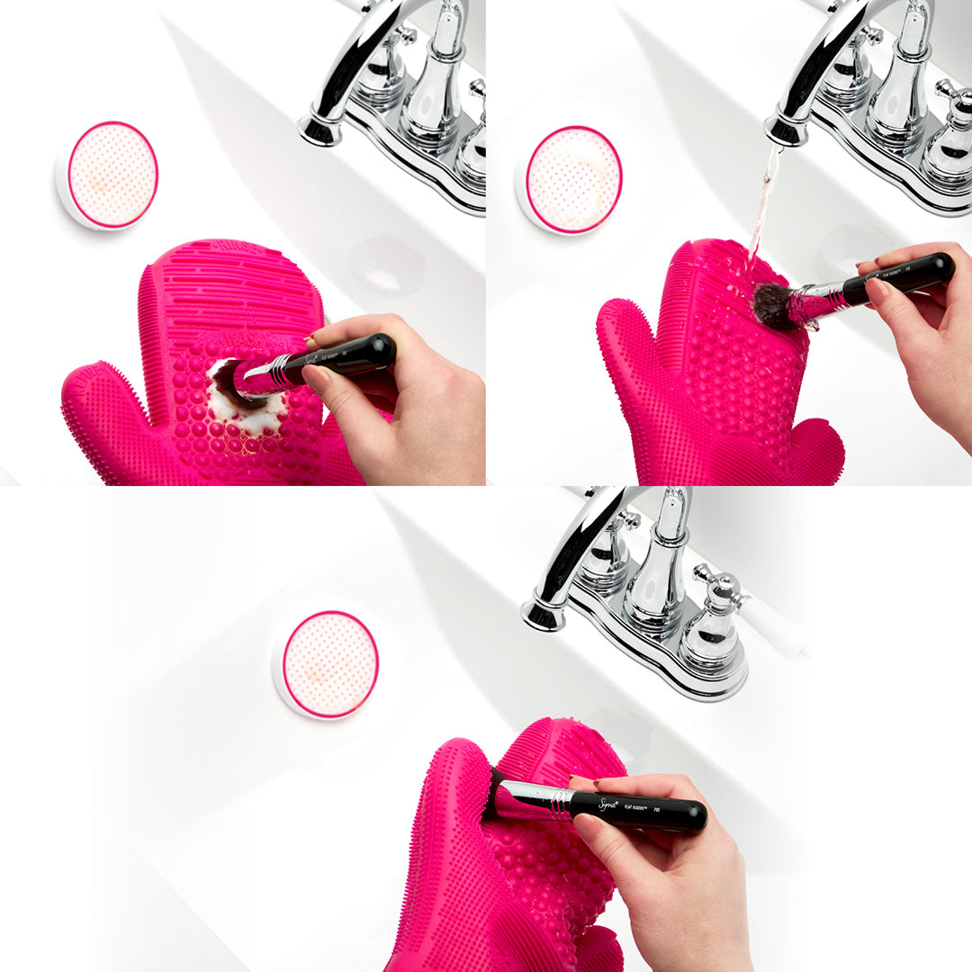 2X Sigma Spa® Brush Cleaning Glove SIGMA BEAUTY Sigma Beauty