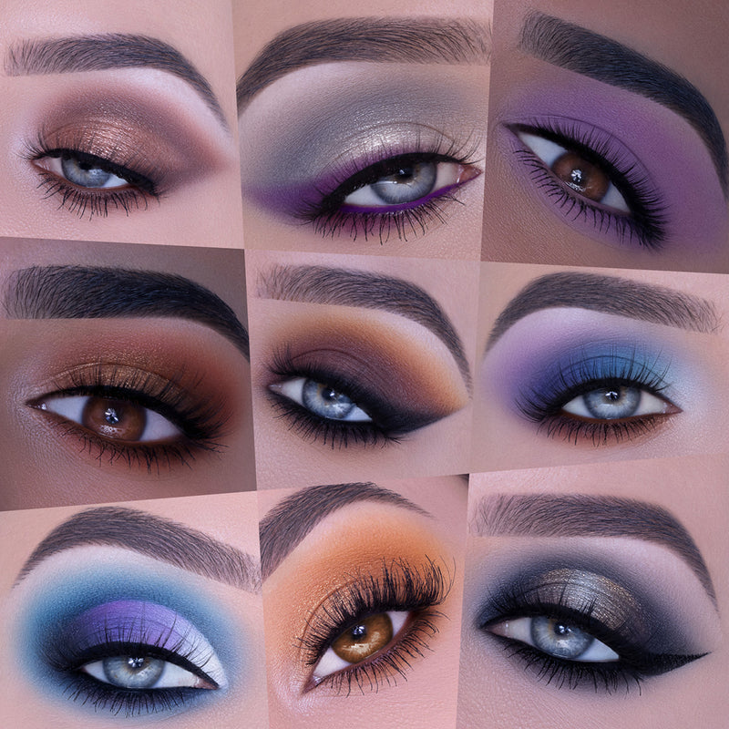 AN KNOOK PRO EYESHADOW PALETTE EYE LOOKS