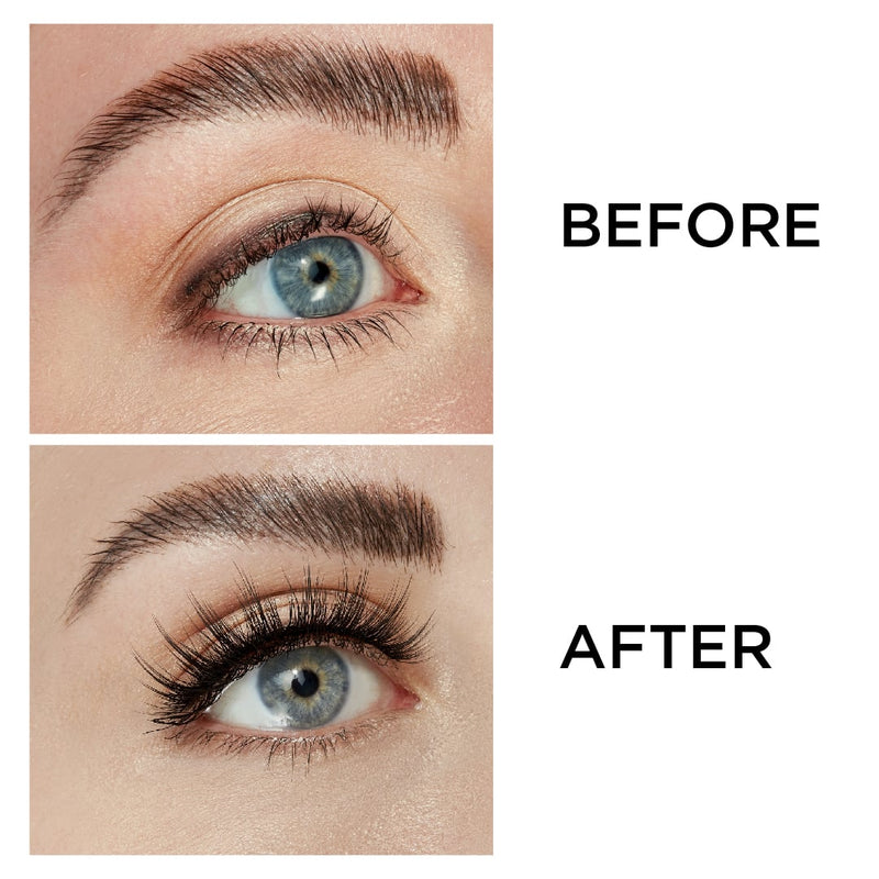 BEDROOM EYES FALSE LASHES BEFORE AFTER