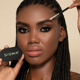 COLOR + SHAPE BROW POWDER DUO - DARK MODEL