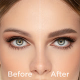 COLOR + SHAPE BROW POWDER DUO - LIGHT BEFORE AFTER