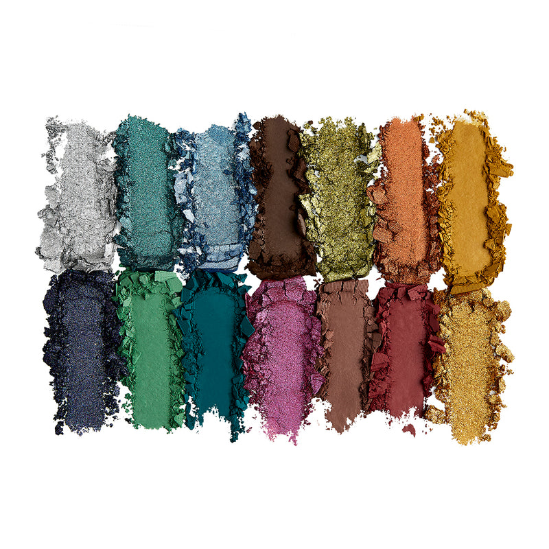 DISNEY ALICE IN WONDERLAND EYESHADOW PALETTE SWATCHES