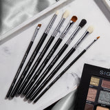 E75 ANGLED BROW BRUSH WITH OTHER BRUSHES