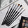 E75 ANGLED BROW BRUSH WITH OTHER BRUSHES