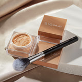 Soft Focus Setting Powder - Buttermilk with F12 Setting Powder Brush