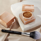 Soft Focus Setting Powder - Cinnamon with F24 All-Over Powder Brush