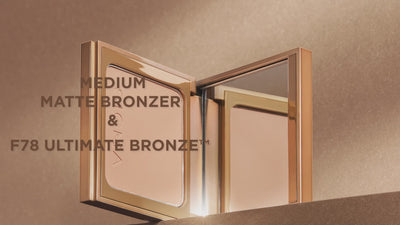 MEDIUM MATTE BRONZER WITH F78 ULTIMATE BRONZER BRUSH DEMO VIDEO