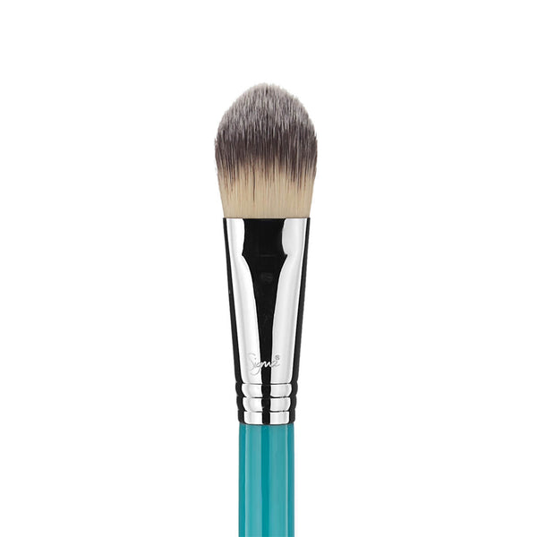 F60 TRAVEL FOUNDATION BRUSH - AQUA
